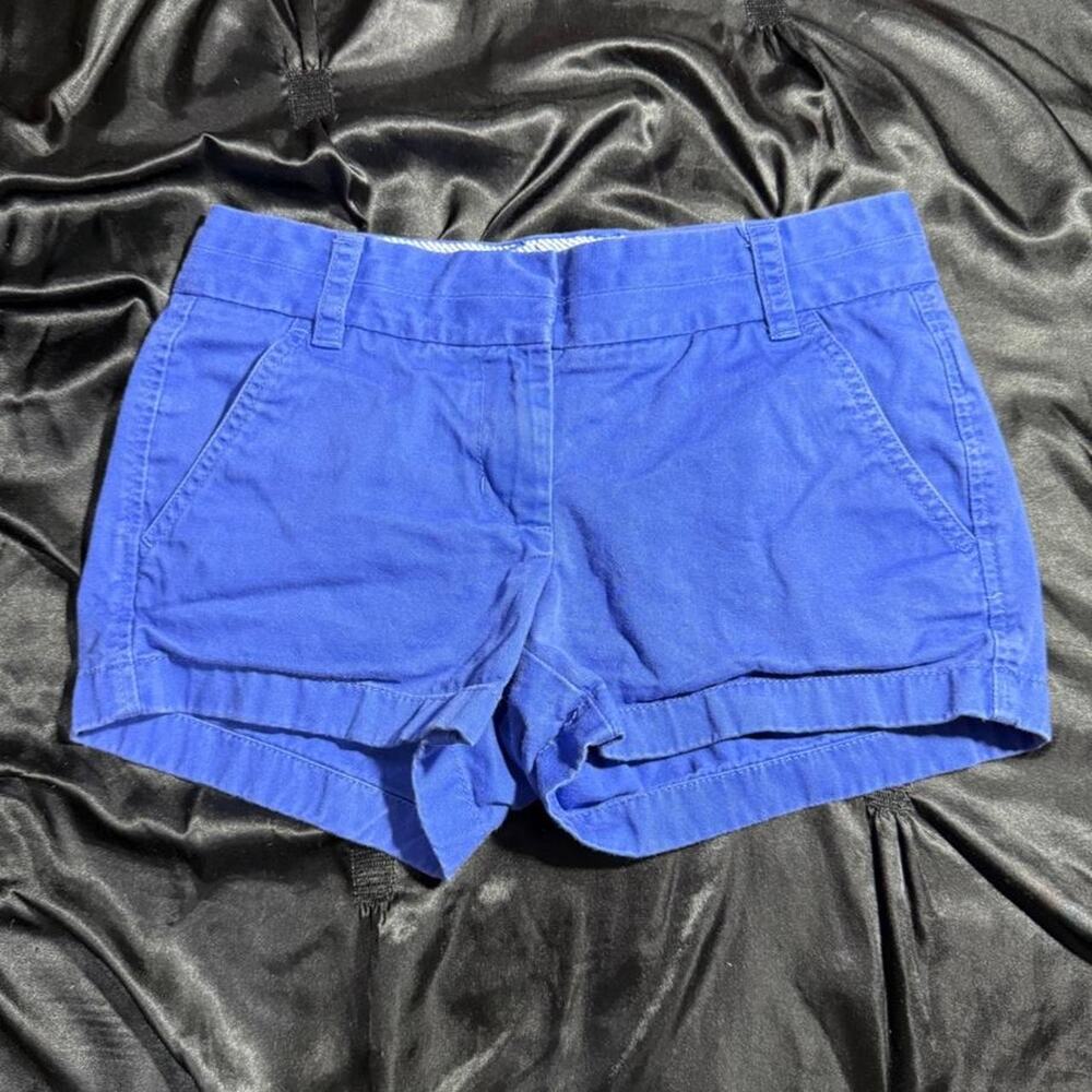Jcrew blue cotton shorts size
